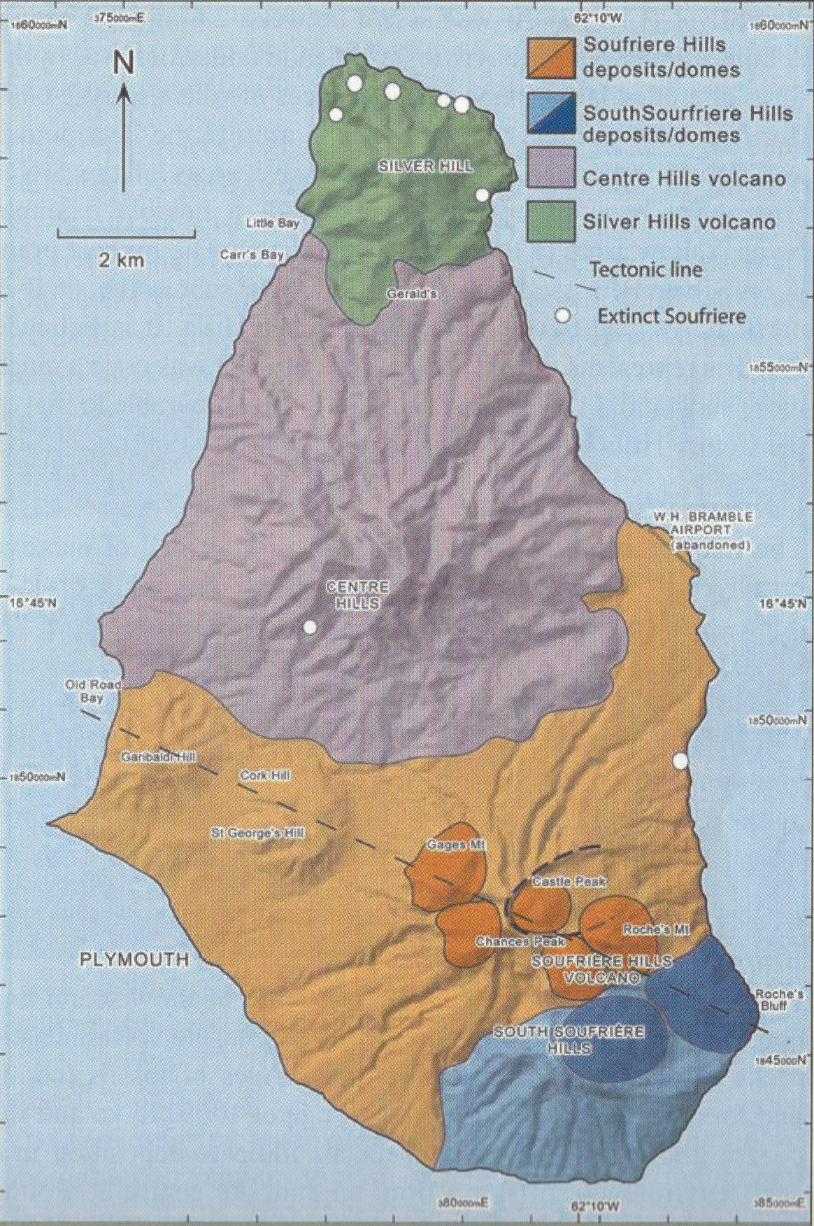 Montserrat Geological Map
