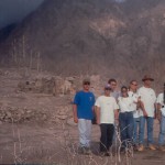 Students from UPRM on a field trip to Montserrat , April 1997.